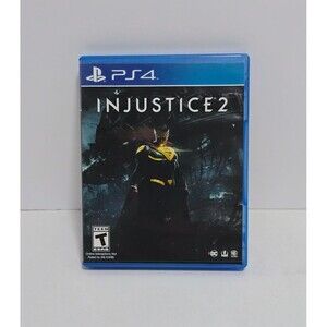 2017 SONY PLAYSTATION 4 PS4 DC COMICS WB GAMES INJUSTICE 2 CIB COMPLTE IN BOX